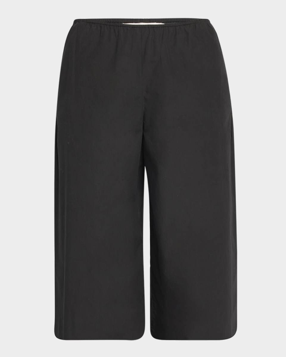 Eliot Wide-Leg Crop Pull-On Pants